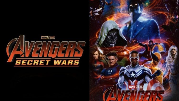 Disney showcased a fan-made Avengers: Secret Wars poster at its São Paulo upfront event, featuring Captain America, Miles Morales, and the Beyonder.