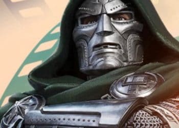 A new HD look at Robert Downey Jr.’s Doctor Doom armor in Avengers: Doomsday reveals hidden MCU connections, including Thor’s Mjölnir, Captain Marvel’s Hala star, Shang-Chi’s Ten Rings, and Kamala Khan’s bangle.