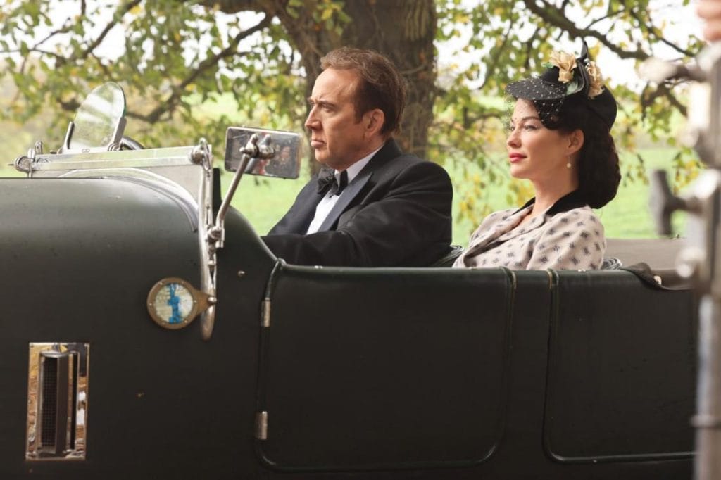 Nicolas Cage transforms into real-life spy Dusko Popov, the Yugoslavian double agent who inspired James Bond, in Simon West’s WWII thriller Fortitude. New set images reveal filming in the English countryside.