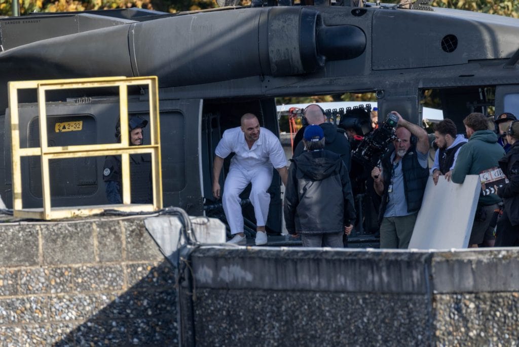 Tom Holland is back filming Spider-Man: Brand New Day in Basingstoke, England. In a surprise reveal, Michael Mando returns as Mac Gargan/Scorpion alongside Holland.