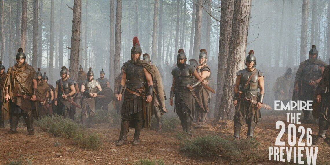 The first look at Matt Damon as Odysseus in Christopher Nolan’s The Odyssey is revealed, adapting Homer’s epic tale of adventure and survival.