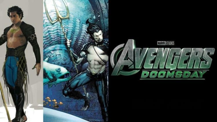New concept art from Marvel’s Avengers: Doomsday reveals Namor unleashing his full power, commanding a massive tsunami, a giant octopus, and the Talokan army in an epic underwater battle.
