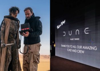 Filming for Denis Villeneuve's Dune: Part Three, starring Timothée Chalamet and Zendaya, has wrapped in Budapest and entered post-production.
