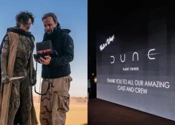 Filming for Denis Villeneuve's Dune: Part Three, starring Timothée Chalamet and Zendaya, has wrapped in Budapest and entered post-production.