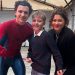 New set photos from Marvel's Spider-Man: Brand New Day show Tom Holland and Zendaya interacting with fans during filming at Pinewood Studios in the UK. Fans are excited as production ramps up for the next chapter in the Spider-Man saga.