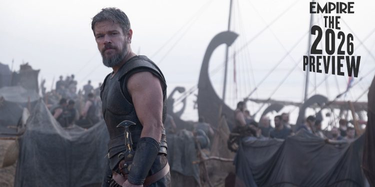 The first look at Matt Damon as Odysseus in Christopher Nolan’s The Odyssey is revealed, adapting Homer’s epic tale of adventure and survival.