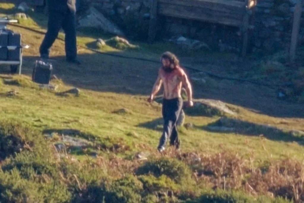 Filming for Robert Eggers’ Werwulf has begun in the UK, with the first leaked set images showing Aaron Taylor-Johnson on location at Dartmoor National Park, bloodied and in character.