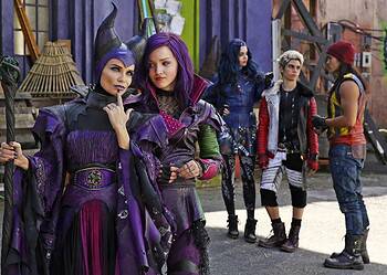 A new Descendants trilogy is in development at Disney+, following Tatum Rogers, Fraiser Rider, Maeve, and Hercules’ children as they navigate Auradon Prep, adventure, and unexpected challenges.