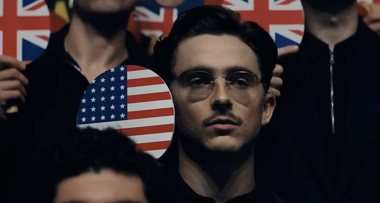 Marty Supreme, starring Timothée Chalamet, has won the 2025 NYFCC Award for Best Screenplay and debuts with a 96% Rotten Tomatoes score. The A24 film arrives in U.S. theaters on December 25, 2025.