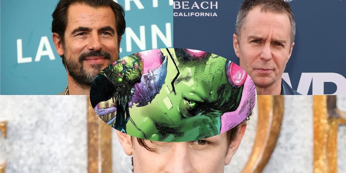 DC Studios is casting Brainiac for James Gunn’s Man of Tomorrow, with Claes Bang, Matt Smith, and Sam Rockwell reportedly in consideration.