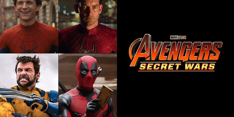 Tom Holland, Tobey Maguire, Hugh Jackman, and Ryan Reynolds are rumored to have major roles in Avengers: Secret Wars, according to scooper Daniel Richtman.