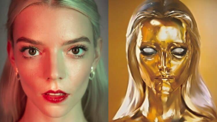 New concept art reveals Anya Taylor-Joy as Marvel’s original Silver Surfer choice for The Fantastic Four: First Steps, before Julia Garner was cast.