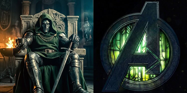 doctor doom chess poster