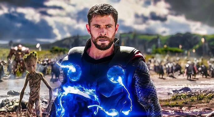 The leaked Avengers: Doomsday second trailer shows Chris Hemsworth’s Thor in his Infinity War look, praying to Odin for his daughter Love ahead of the final battle.