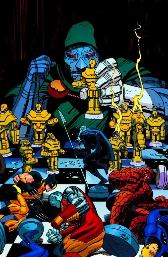 doctor doom chess poster