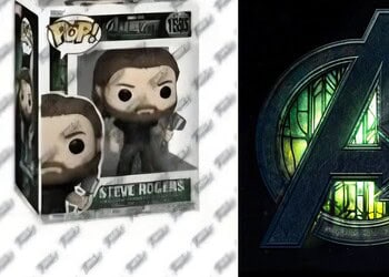 Leaked Avengers: Doomsday Funko Pops reveal major MCU characters, including Steve Rogers wielding Mjölnir, Doctor Doom, God Loki, and the Fantastic Four.