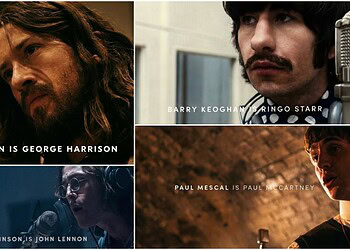 First look revealed at Paul Mescal, Harris Dickinson, Barry Keoghan, and Joseph Quinn in Sam Mendes’ The Beatles – A Four-Film Cinematic Event, arriving in 2028.
