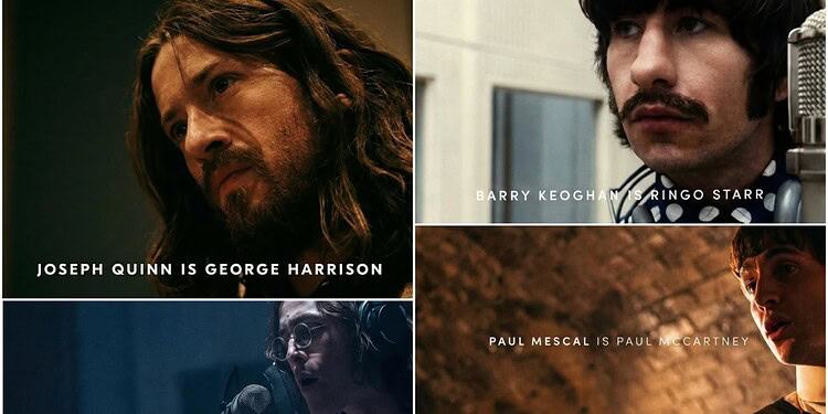 First look revealed at Paul Mescal, Harris Dickinson, Barry Keoghan, and Joseph Quinn in Sam Mendes’ The Beatles – A Four-Film Cinematic Event, arriving in 2028.