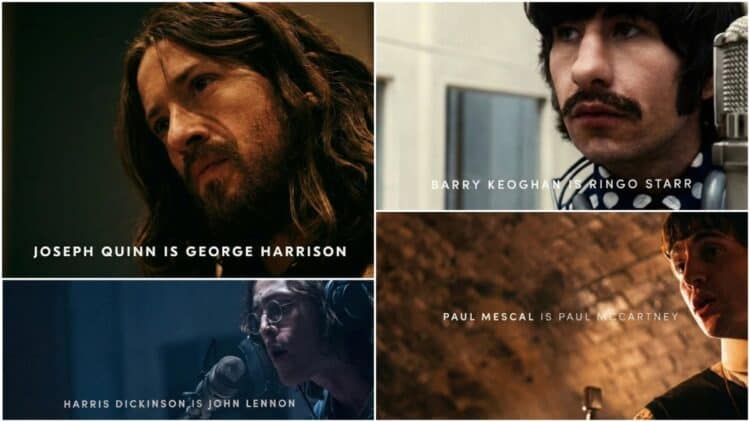 First look revealed at Paul Mescal, Harris Dickinson, Barry Keoghan, and Joseph Quinn in Sam Mendes’ The Beatles – A Four-Film Cinematic Event, arriving in 2028.