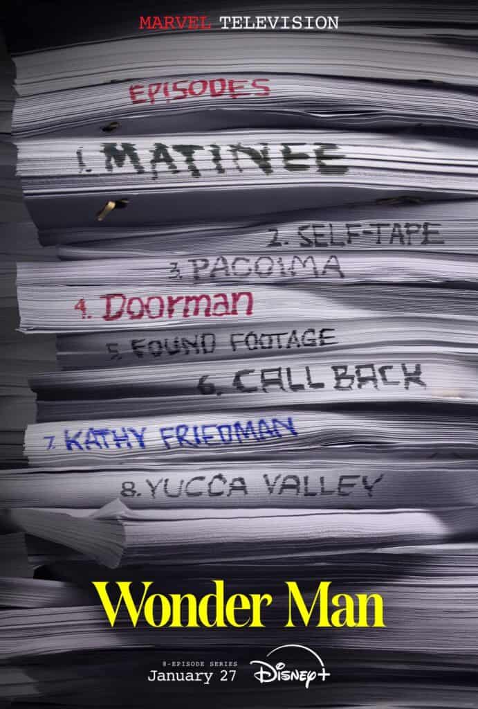 Marvel Wonder Man episode titles and runtimes