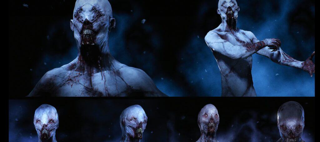 Early concept designs for Vecna from Stranger Things reveal a much scarier original look, as shown in a new Netflix documentary.
