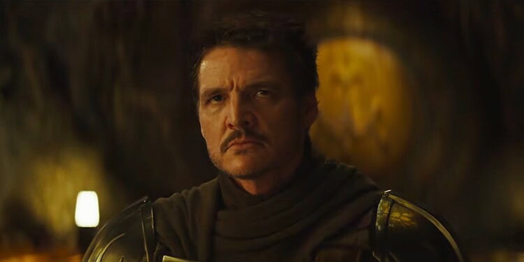 The Mandalorian and Grogu trailer reveals Pedro Pascal’s Din Djarin mask-off, Jeremy Allen White as Rotta the Hutt, Zeb Orrelios, Dragonsnake, and a surprise alien voice cameo.