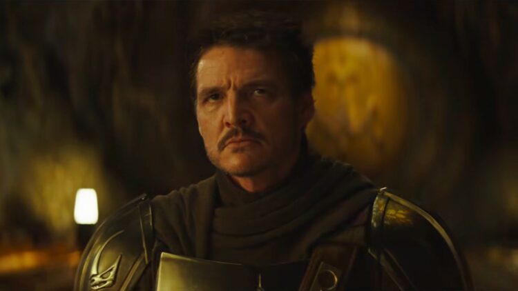 The Mandalorian and Grogu trailer reveals Pedro Pascal’s Din Djarin mask-off, Jeremy Allen White as Rotta the Hutt, Zeb Orrelios, Dragonsnake, and a surprise alien voice cameo.