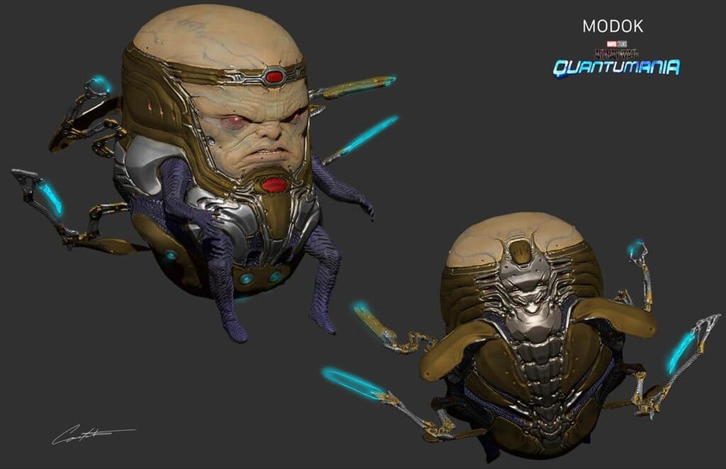 A Marvel insider reveals the original plans for MODOK in Ant-Man and the Wasp: Quantumania, including a comic-accurate version that was scrapped.