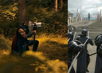 The Avengers: Doomsday trailer shows Thor praying to Odin for strength before battle — and Odin answers by sending an army in a powerful, emotional moment.