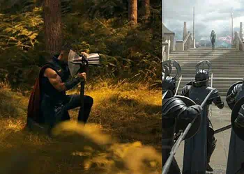 The Avengers: Doomsday trailer shows Thor praying to Odin for strength before battle — and Odin answers by sending an army in a powerful, emotional moment.