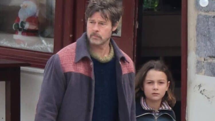 First look at Brad Pitt as Fred Scully on the set of Edward Berger’s The Riders, filmed on the scenic Greek island of Hydra ahead of its 2026 release.