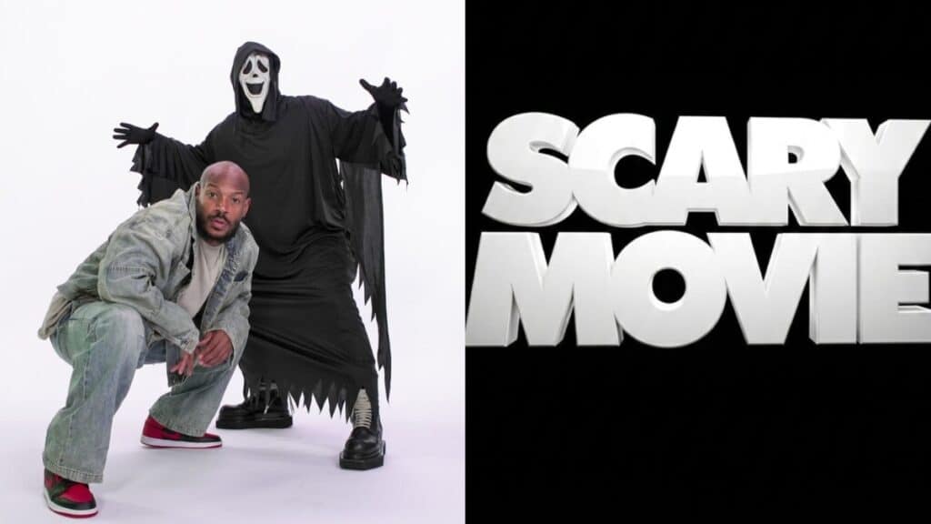 The first trailer for Scary Movie 6 has leaked online after debuting in theaters with Scream 7. Watch the trailer and spot references to M3GAN, Terrifier, The Exorcist, and more, plus the return of Cindy and Brenda.