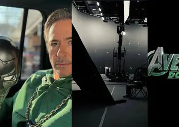 The Russo Brothers tease a cryptic Avengers: Doomsday set photo, reportedly revealing Doctor Doom’s tragic lab experiment that kills his family and leaves him disfigured.