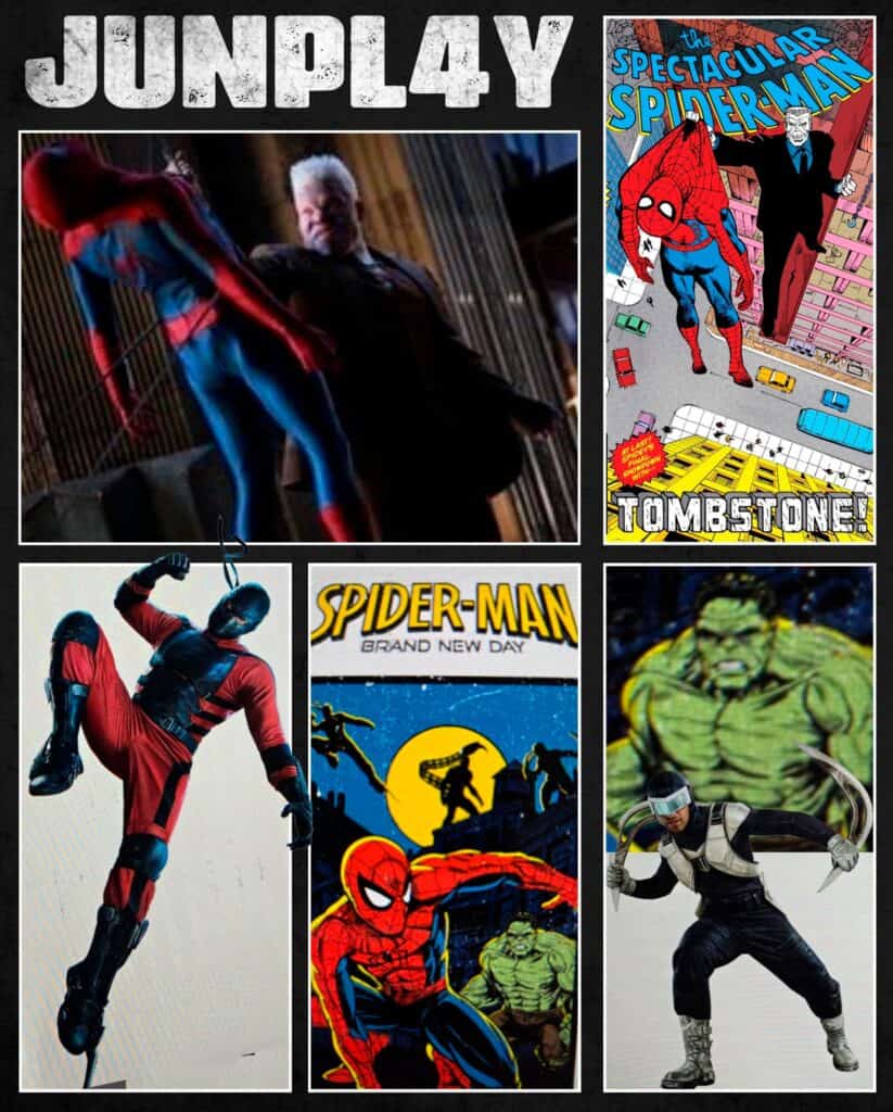 Leaked Spider-Man: Brand New Day concept art reveals first looks at Tombstone, Boomerang, Tarantula, and Michael Mando’s Scorpion from the upcoming Marvel film.