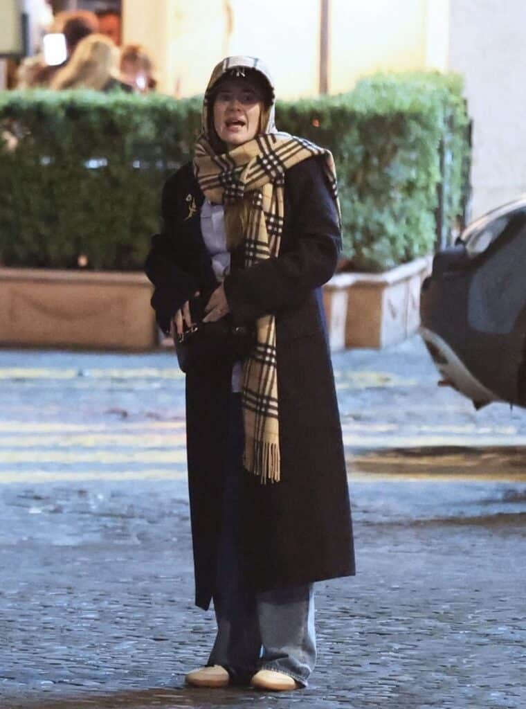 Adele was seen in Italy