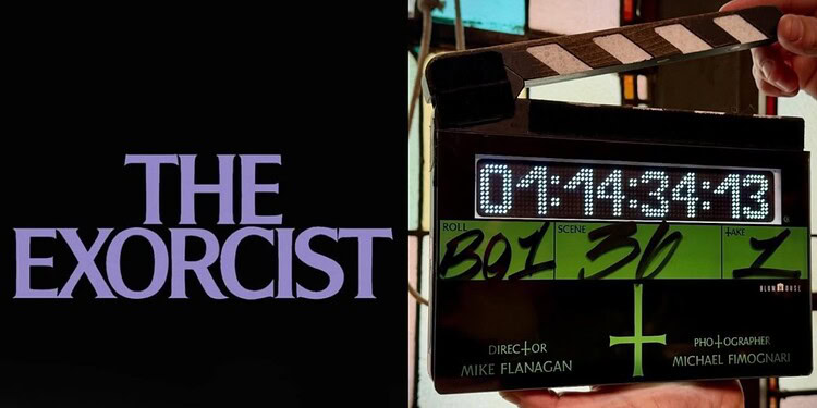 Filming for Mike Flanagan’s The Exorcist, starring Scarlett Johansson, has officially begun. Flanagan shared a behind-the-scenes clapboard image on Instagram to mark Day 1 of production.
