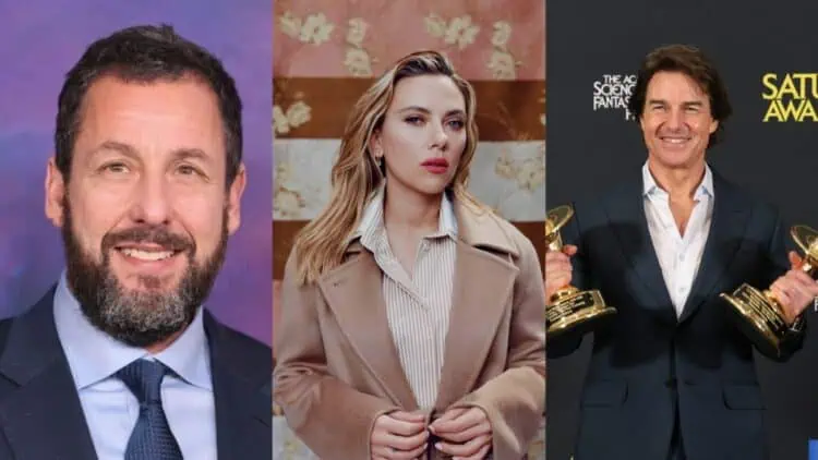 Forbes reveals the highest-paid actors of 2025, led by Adam Sandler with $48M, as total earnings drop 20% amid AI growth, declining theater attendance, and rising competition.