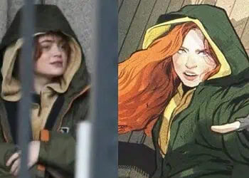 New concept art from Spider-Man: Brand New Day reportedly reveals Sadie Sink as Jean Grey, with the image said to come from an official Marvel artist.