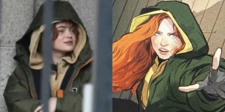 New concept art from Spider-Man: Brand New Day reportedly reveals Sadie Sink as Jean Grey, with the image said to come from an official Marvel artist.