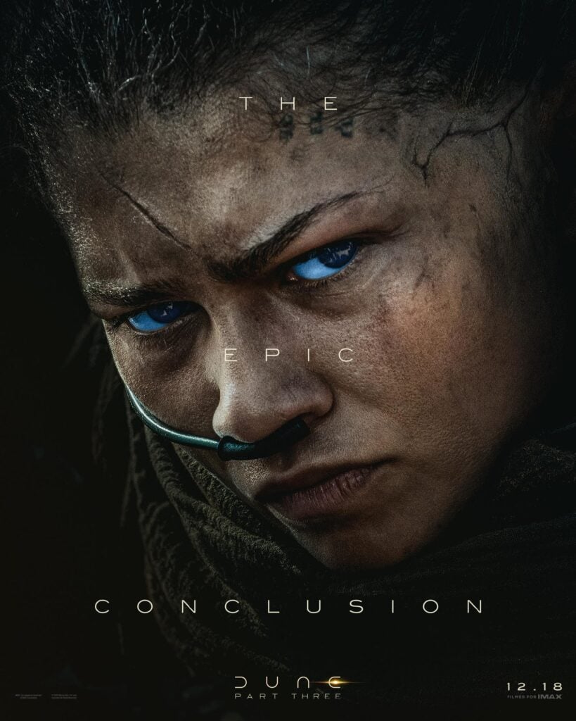 Character posters for Dune Part 3