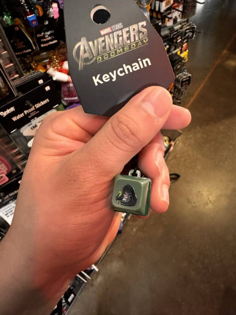 New official merchandise for Avengers: Doomsday reveals a fresh look at Robert Downey Jr.’s Doctor Doom after a keychain image surfaced online.