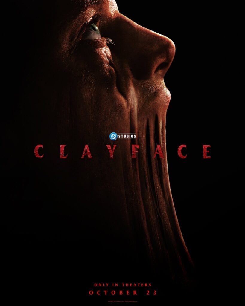 DC Studios reveals the first-look poster and official synopsis for Clayface, a horror thriller directed by James Watkins and starring Tom Rhys Harries.