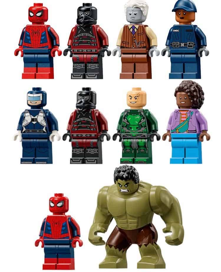 Marvel’s new Spider-Man: Brand New Day LEGO set may reveal a Spider-Man vs. Hulk fight, six movie characters, and a possible major plot twist.