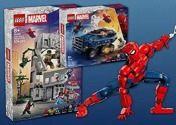 Marvel’s new Spider-Man: Brand New Day LEGO set may reveal a Spider-Man vs. Hulk fight, six movie characters, and a possible major plot twist.