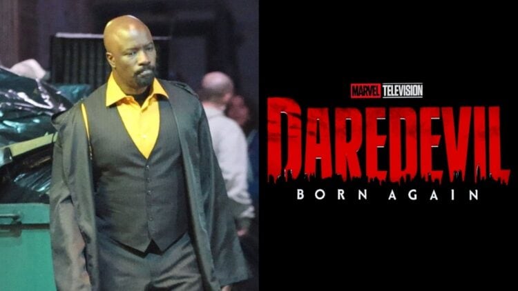 New look at Mike Colter as Luke Cage on Daredevil: Born Again Season 3 set. Actor spotted filming in New York City with Philip Silvera.