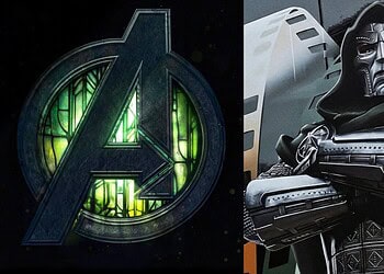 Marvel reveals the first Avengers: Doomsday trailer at CinemaCon 2026, featuring Robert Downey Jr. as Doctor Doom, along with Thor and Steve Rogers.