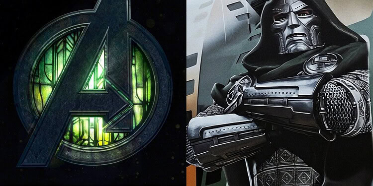 Marvel reveals the first Avengers: Doomsday trailer at CinemaCon 2026, featuring Robert Downey Jr. as Doctor Doom, along with Thor and Steve Rogers.