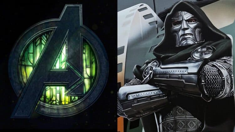 Marvel reveals the first Avengers: Doomsday trailer at CinemaCon 2026, featuring Robert Downey Jr. as Doctor Doom, along with Thor and Steve Rogers.