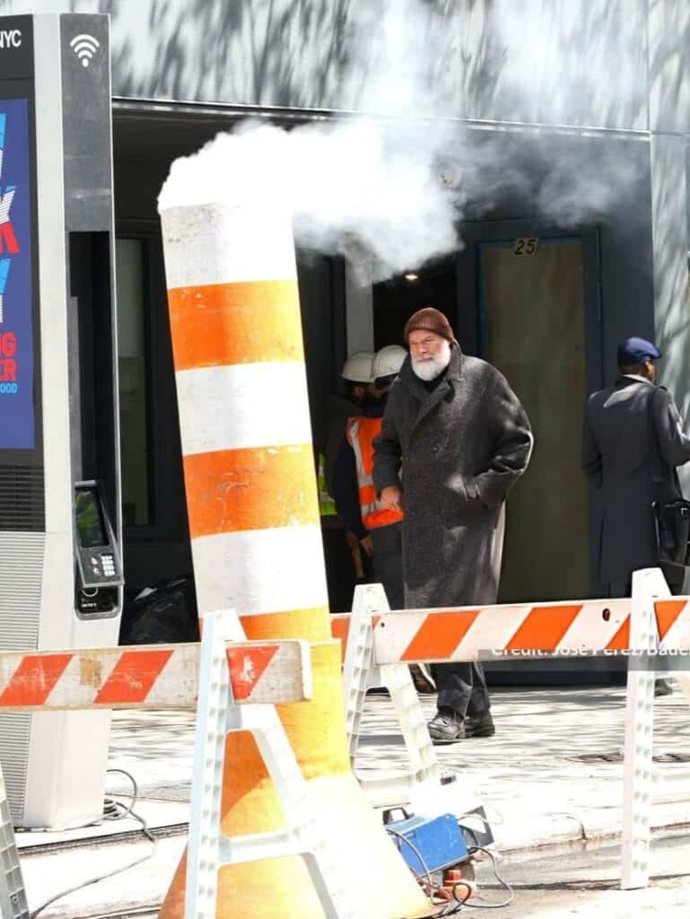 First set photos from Daredevil: Born Again Season 3 reveal Vincent D’Onofrio’s transformed Kingpin look as Wilson Fisk returns in New York City.