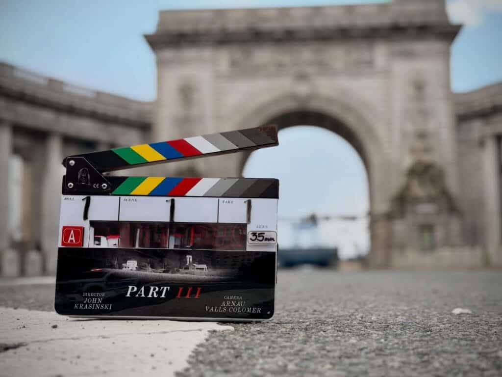 John Krasinski confirms A Quiet Place 3 has officially started filming in New York City with Emily Blunt and Cillian Murphy returning.